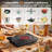 Karinear Electric Stove Single Burner Ceramic Cooktop 1800W With plug