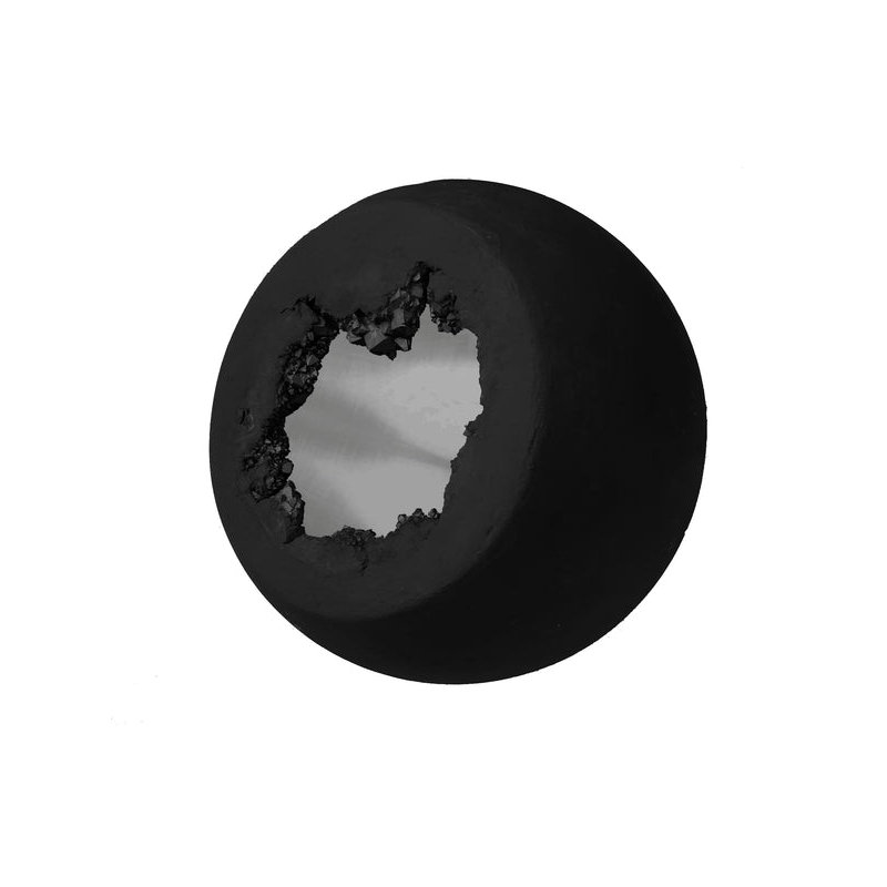 Geode 1 - Light Pendant, Matte Black, Brass