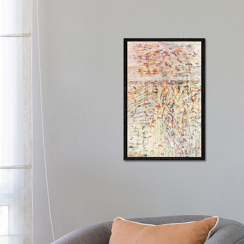 Marine Layer - Print on Canvas, 66.04 cm H x 45.72 cm W, Black Framed