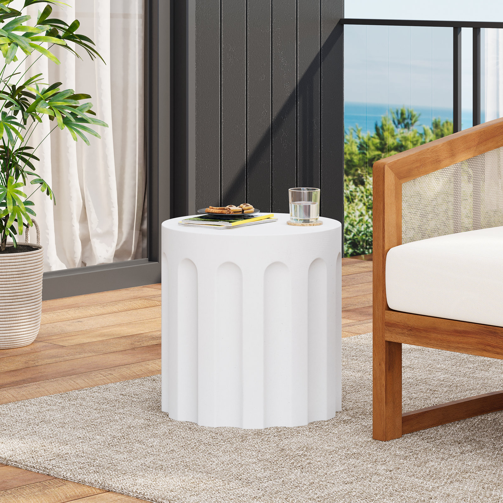 16" Patio Side Table