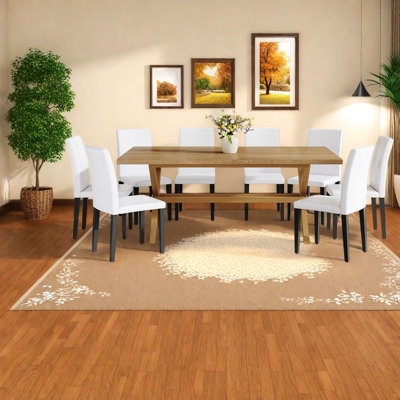 Modern Dining Table Sets(Must include both Table and Chair) MDF Wood Home