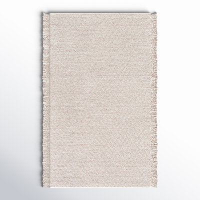 Hinton Taupe Cream Hand-Woven Outdoor Rug