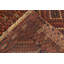 Tapis antique en laine fait à la main en beige, bleu, brun et rouge