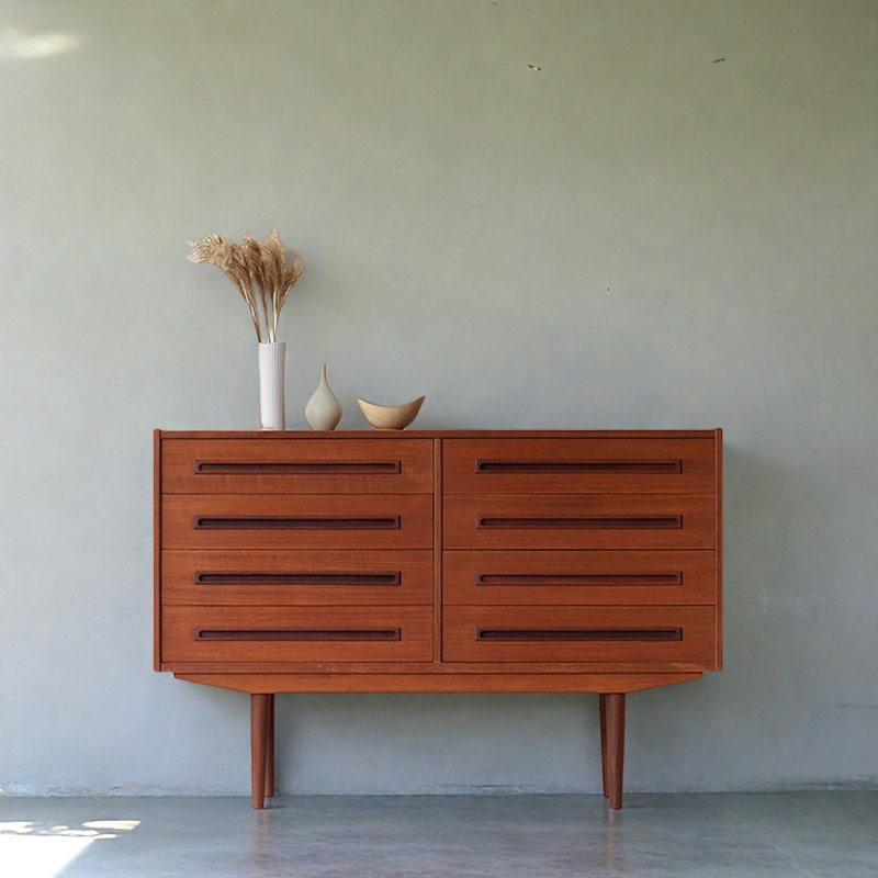 Console en bois de cerisier massif