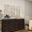 Breinne 3 Piece Contemporary Wood Geometric Wall Décor Set