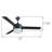 Diaundra 52'' Ceiling Fan with Light Kit-701479359