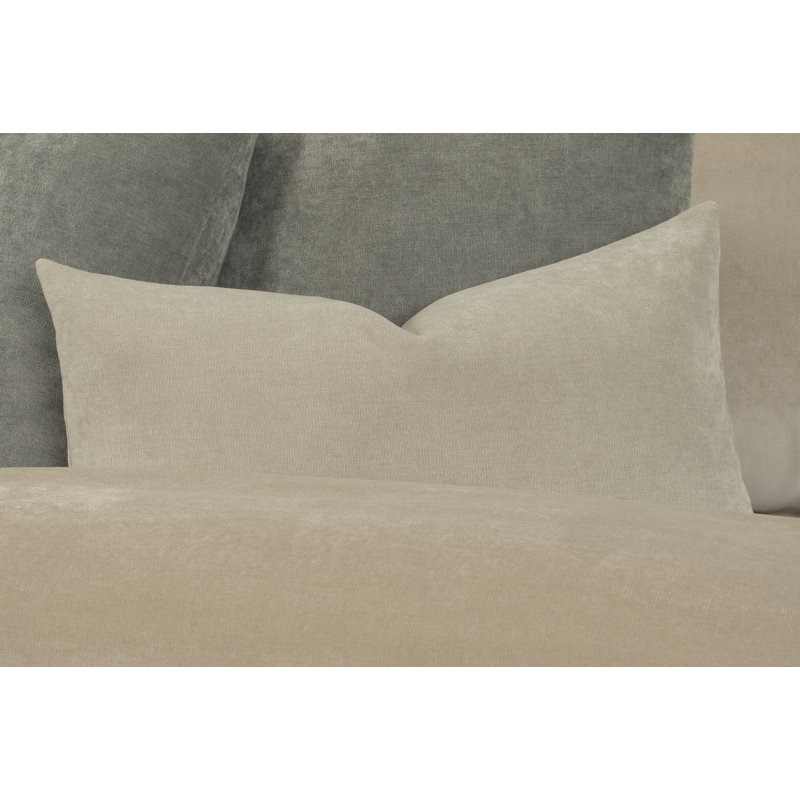 Polyester Channel Duvet Cover & Insert, Queen Duvet Cover + 6 Additional Pieces, Parchment