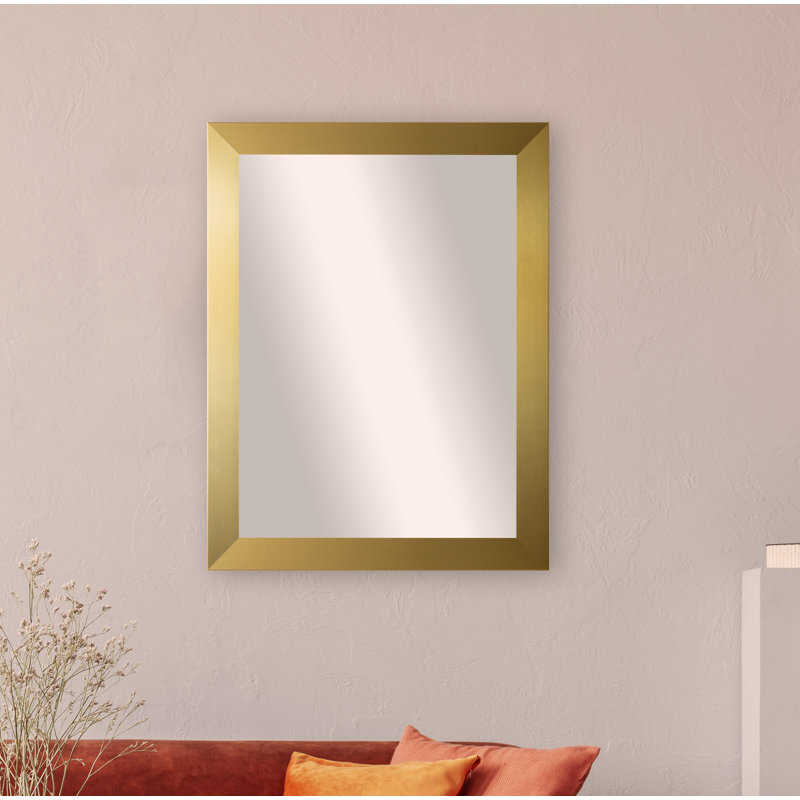 Benning Flat Wall Mirror, 25.5" x 21.5"