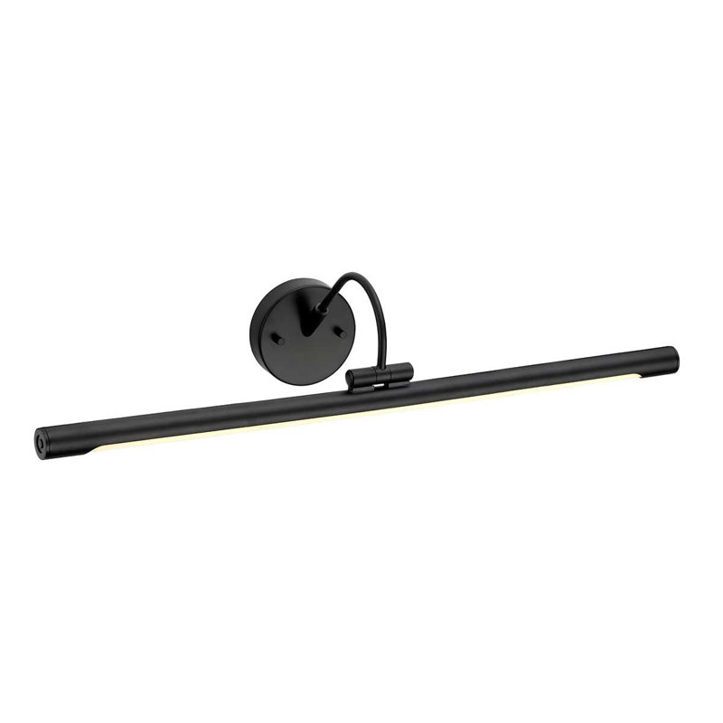 Alton Large LED Picture Light, Satin Black