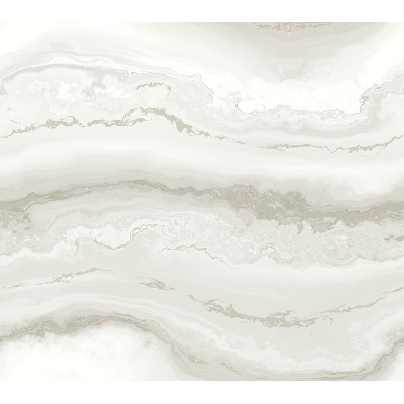 Papier peint adhésif Bobbilynn Premium, Gris sel