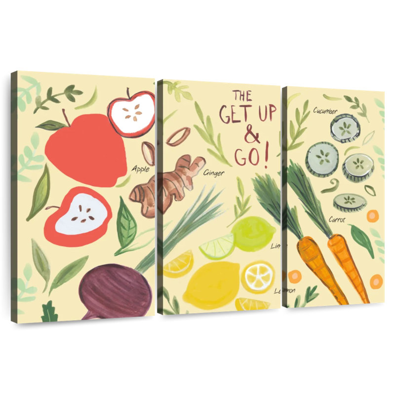 Smoothie aux fruits I, H 24 po x l 38 po