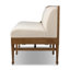 Priscilla LAF Dining Bench-49"-Crypton Wayfarer Snow-1193779088