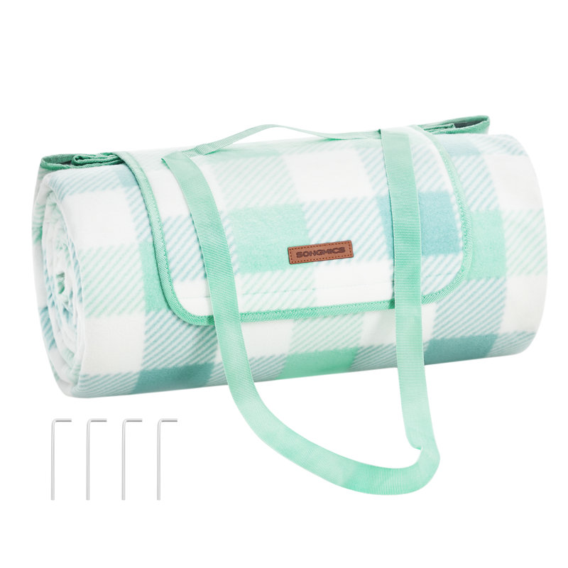 Canvas Picnic Blanket, Green
