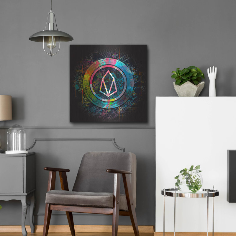 «Eos Crypto Power» par Epic Portfoli «Eos Crypto Power» par Valentyn Artemenko, H 24 po x l 24 po
