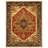 Serapi Oriental Hand-Knotted Wool Area Rug in Beige/Black/Red-25306857