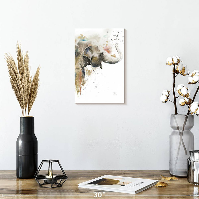 Brampt Water Elephant, 24" H x 16" W