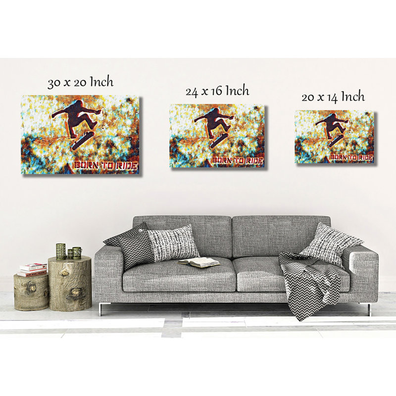 Wrapped Canvas Print, 40cm H x 60cm W