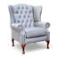 Upholstered Wingback Chair-1630560052