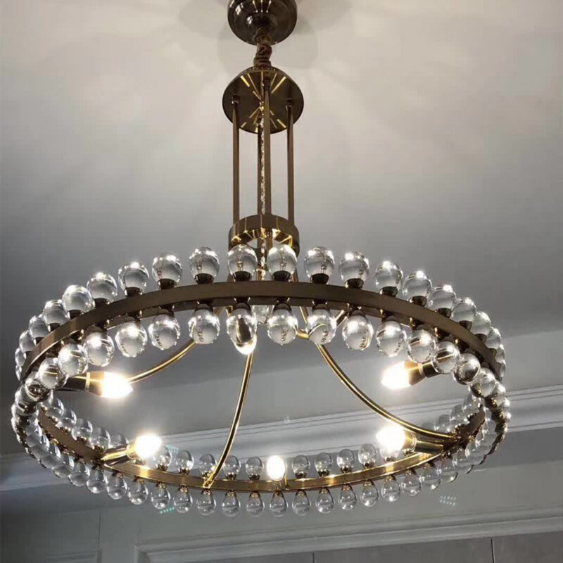 Ashburnham 8 - Light Chandelier, 65cm H x 58cm W x 58cm D, Golden