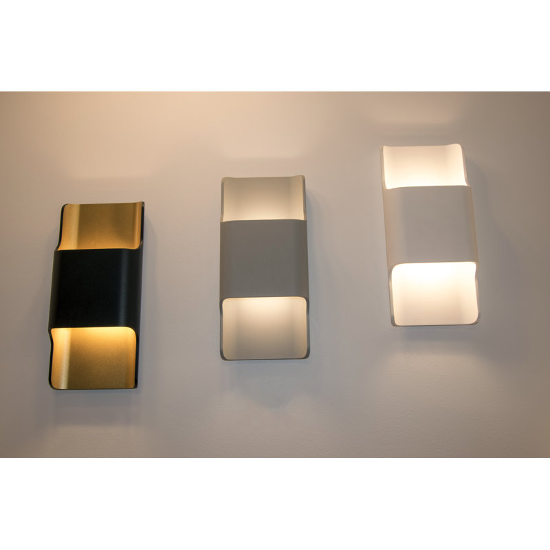 Billips Aluminum LED Wall Light, White