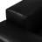121-Inch Lounge II Sofa – A Chic Black 2BX Statement In Plywood & Non-Woven Fabric, Perfect For Modern Homes