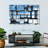 Abstract Square Mirrors Canvas Print-1886095155