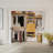John Louis Home Solid Wood Reach-In Closet System with 3-Drawers-1306287753