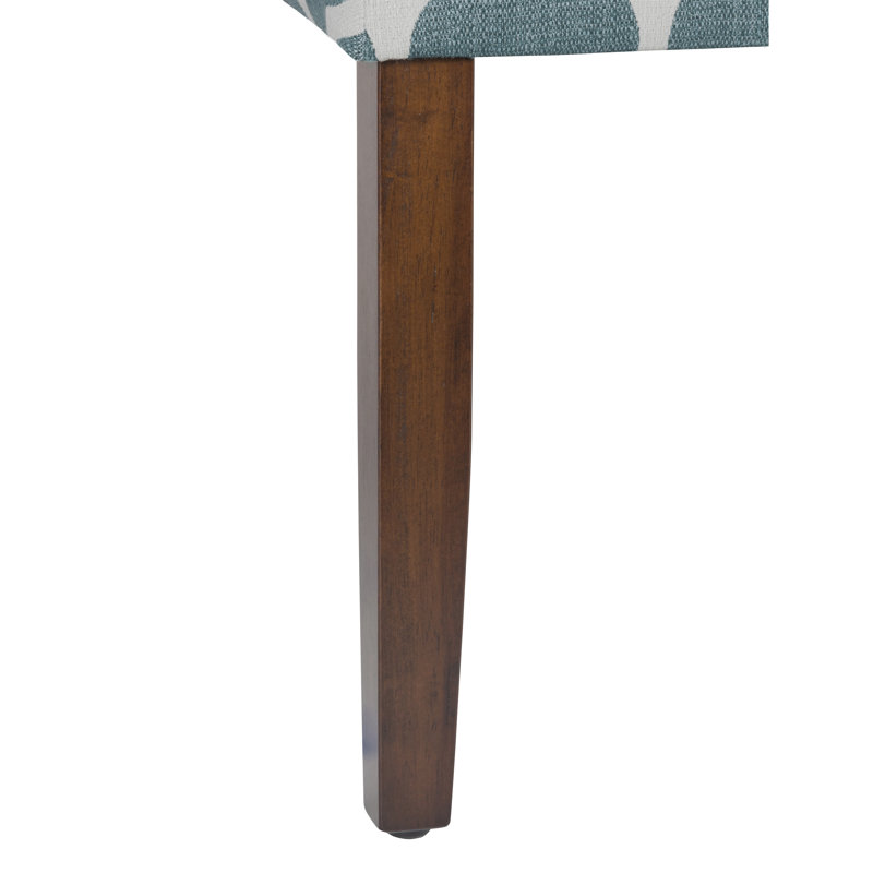 Chaise de salle à manger rembourrée Conde, Bleu sarcelle