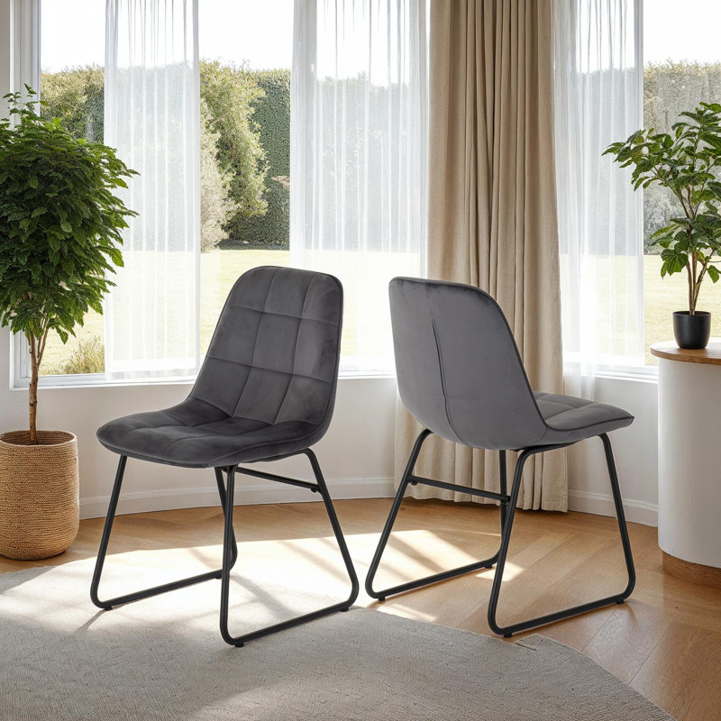Bardin 4 - Person Dining Set, Grey
