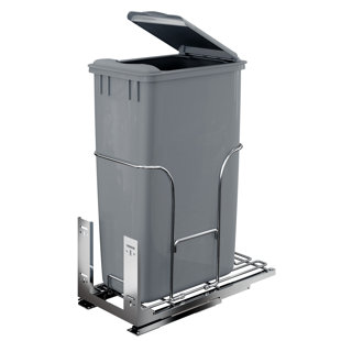 Hefty Hinged Lid 7.7-Gallon Trash Can