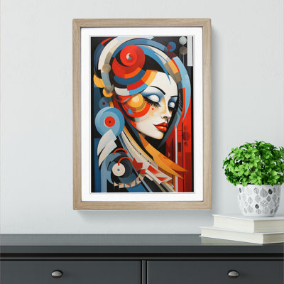 Feather Constructivism - Framed Print