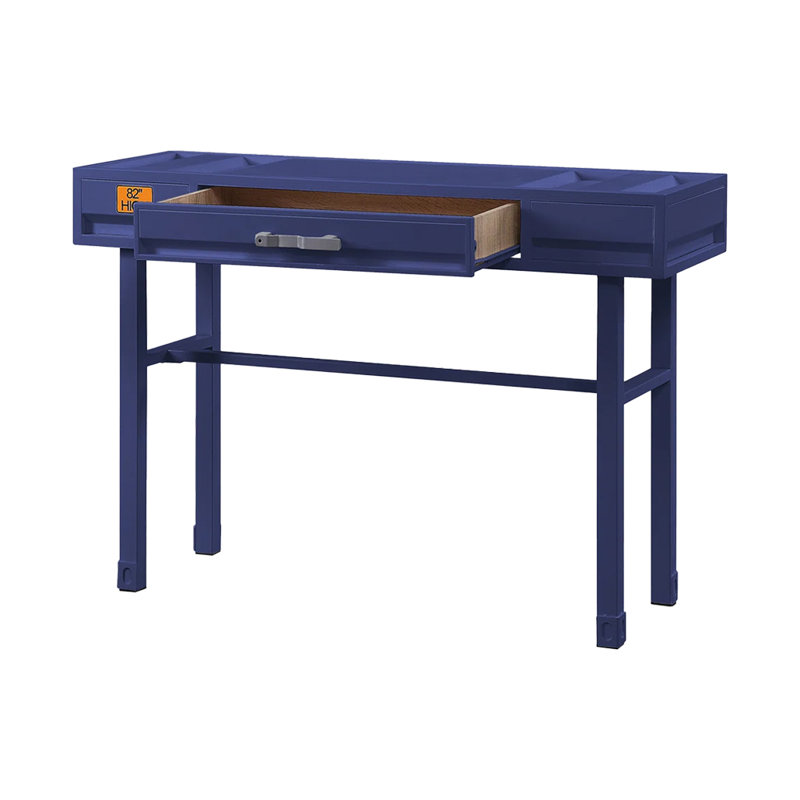 BUREAU VANITY 47,4 "W, Bleu