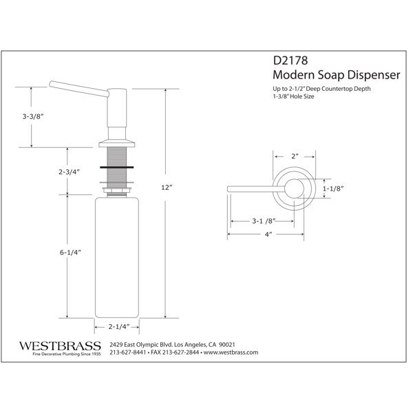 Product Dimensions