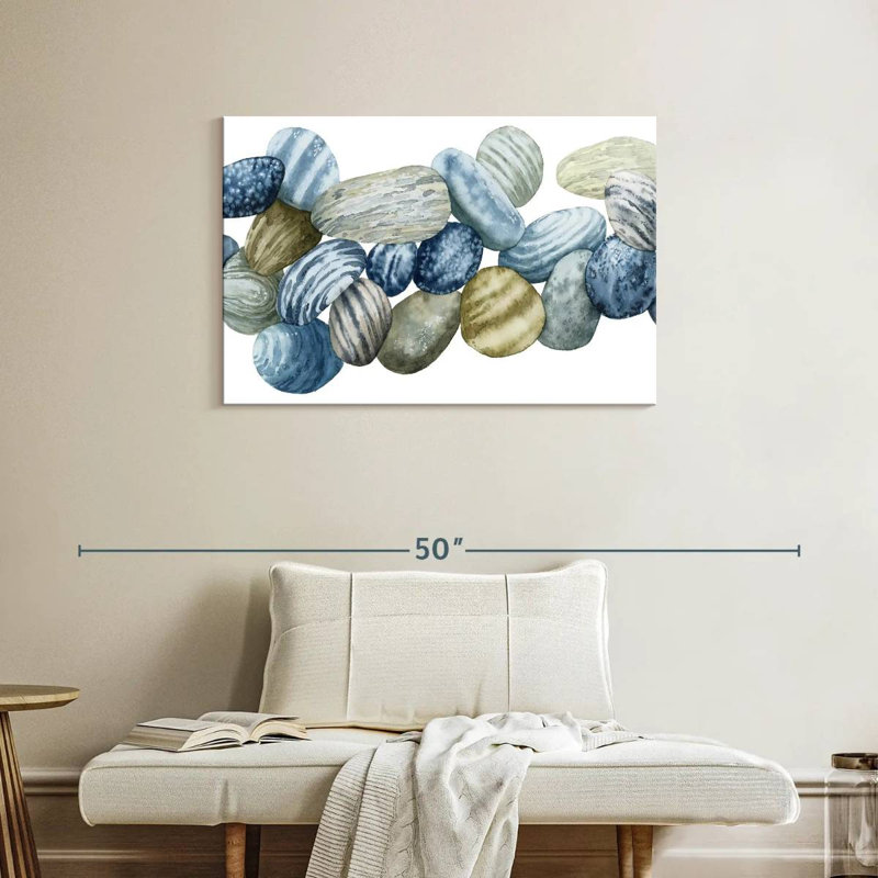 Alvord Found Pebbles III, 24" H x 36" W