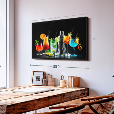 Impression sur toile Snedicor Bar Cocktail