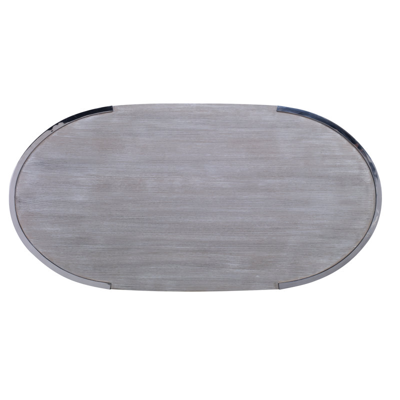 Bowery Coffee Table, Light Slate