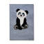 Tapis gris tissé à motif lavable Mosso-1752733140
