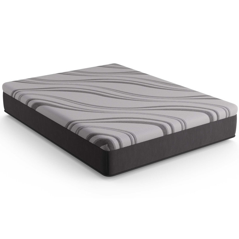 Diamond Pro Gel Memory Foam ultra cooling, responsive 12" Medium Feel Greenguard Gold Certified, White Label Ready