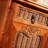 Brown Solid Wood Shoe Storage Bench