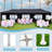 10x30 FT Party Tent with Removable Sidewalls for Outdoor Weddings & Events（8Wall）-119080176-128765366