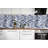 Foil 2" x 6" Straight Edge Glass Mosaic Subway Tile-61451071