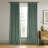 Olivia Velvet Blackout Curtain (1 Panel)-425611129-409277176