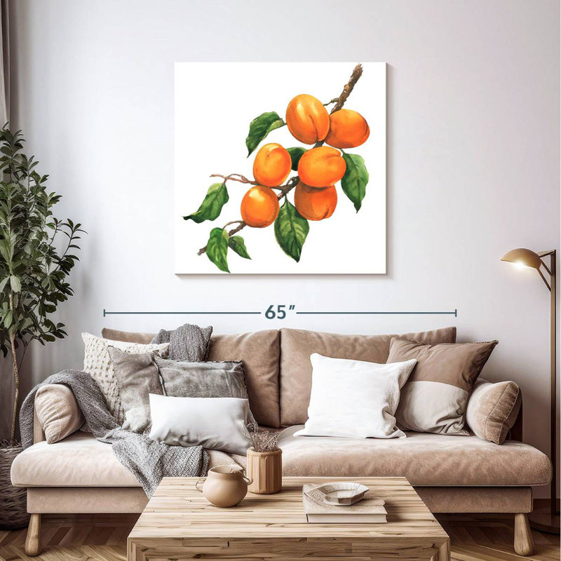 Abricots mûres Yarlin, H 39 po x l 39 po