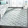 Nancy Geometric Viscose Area Rug
