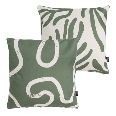 Icon Indoor / Outdoor Geometric Multi Square Cushion