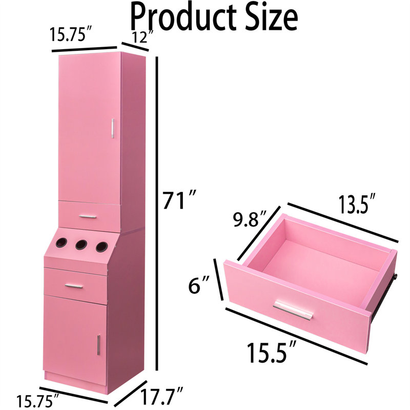 Makeup Organizer, Pink