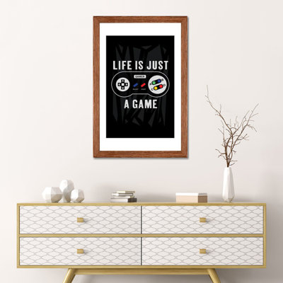 Gaming V - Wall Art Print - Framed Fine Art Paper