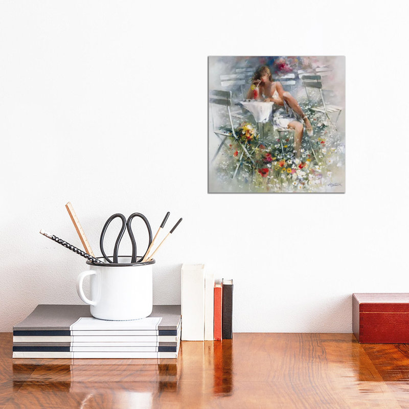 Aperitif by Willem Haenraets - Wrapped Canvas Painting, 30.48 cm H x 30.48 cm W
