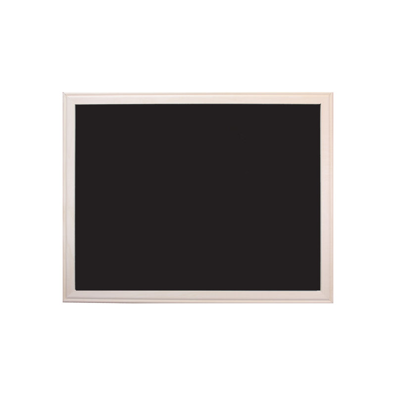 Flipside Products 36 x 48 Wood Framed Black Chalkboard