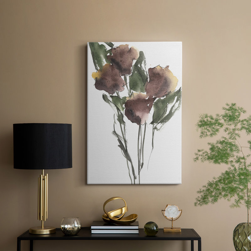 Growing Wild I -Custom Wrapped Gallery Cavas, 60" H x 40" W